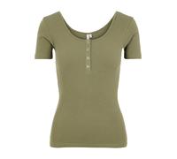 PIECES Camiseta 'Kitte' oliva M oliva