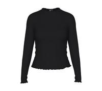 Pieces Camiseta para Mujer Pcnicca LS Top Noos, Negro, XS