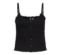 PIECES Pcnukisa Noos BC-Camiseta sin Mangas Vestido, Negro, M para Mujer