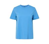 PIECES Camiseta para Mujer Pcria SS Solid tee Noos BC, Azul, XL