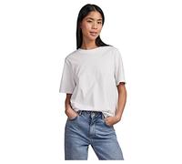 PIECES Camiseta para Mujer Pcria SS Solid tee Noos BC, Blanco Brillante, M
