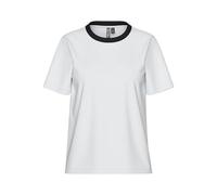 PIECES Camiseta para Mujer Pcria SS Solid tee Noos BC, Blanco Brillante, XL