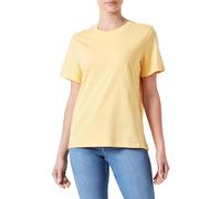 PIECES Camiseta para Mujer Pcria SS Solid tee Noos BC, Cornsilk, S
