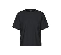 PIECES Camiseta para Mujer Pcskylar SS tee Noos, Negro, XL