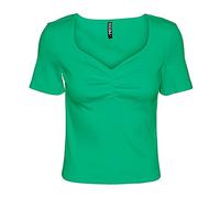 PIECES Pctania SS Top Noos BC, Verde absenta, S para Mujer