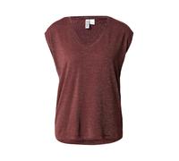 PIECES Camiseta 'PCBillo' rojo vino / plata M rojo vino / plata