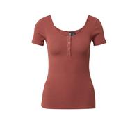 PIECES Pckitte SS Top Noos BC, Camiseta para Mujer, Apple Butter, S
