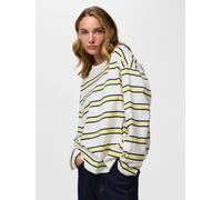 PIECES Camiseta 'PCMila' azul oscuro / amarillo / blanco S EUR