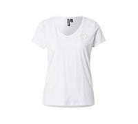 PIECES Camiseta 'PCNEW BILLY' oro / blanco XXL oro / blanco