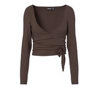PIECES Camiseta 'PCROYA' marrón M EUR