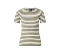 PIECES Camiseta 'PCRUKA' caqui / blanco XS caqui / blanco