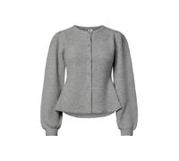 Gris Chaqueta De Punto L