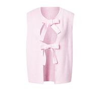 PIECES Chaleco de punto rosa L EUR