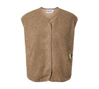 PIECES Chaleco 'PCKATTY' beige oscuro XL beige oscuro