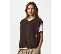 PIECES Chaleco 'PCKatty' chocolate L EUR