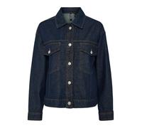 PIECES Denim Jacket PCELMA Dark Blue Denim L Dark Blue Denim L