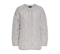 PIECES Pcstella Quilted Jacket Noos BC Chaqueta Acolchada, Gris Plateado, L Mujeres