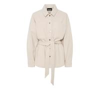 Pieces Chaqueta de mujer de paño. Beige 36 (XS)