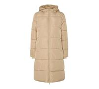 PIECES Chaqueta para Mujer PCBEE New Long Puffer BC, Silver Mink, M