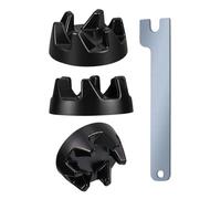 Pièces de rechange pour mélangeur - Kit de remplacement de pièces de couplage pour mélangeur avec 1 clé - Noir Mélangeur Mélangeur Accouplement Pièces Remplacement Kit Blender