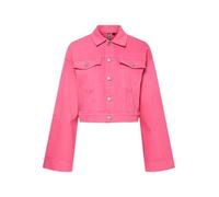 PIECES Denim Jacket Pcsvala Chaqueta Vaquera, Lemonada Rosa, S Mujeres
