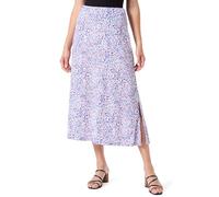 PIECES Falda Midi para Mujer Pckiciana HW Midi Skirt BC, Hortensia/AOP:, M