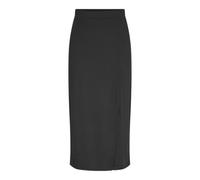 Pieces Falda Midi para Mujer Pcnala HW Midi Skirt Mm BC, Negro, L