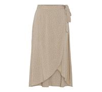 PIECES Falda 'PCTALA' beige / blanco 34 beige / blanco