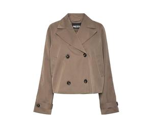 PIECES Gabardina femenina PCSCARLETT CORTA