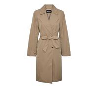 Pieces Gabardina Pcjikkie para mujer, Visón plateado, M
