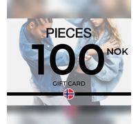 PIECES Gift Card 100 NOK Key - NORWAY