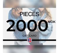 PIECES Gift Card 2000 NOK Key - NORWAY