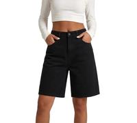 Pieces Jeans para mujer, pantalones vaqueros de pierna recta, palazzo