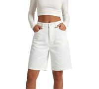 Pieces Jeans para mujer, pantalones vaqueros de pierna recta, palazzo