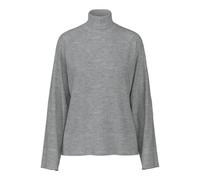 PIECES Jersey de Punto para Mujer Pcsia LS Rollneck Knit Noos BC, Color Gris., L