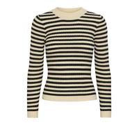 PIECES Jersey 'PCCrista' beige / negro XS EUR