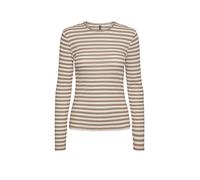 PIECES Langarmshirt PCRUKA beige | S
