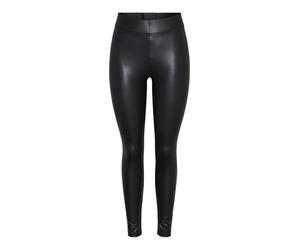 PIECES Leggings Pcnew Shiny HW Noos para Mujer, Negro, S-M