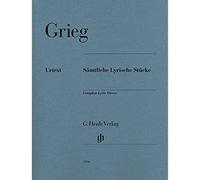 Pieces lyriques completes --- piano: Instrumentation: Piano solo