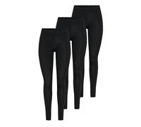PIECES Mallas largas PCEDITA JRS NOOS BC para mujer, 3 x negro, L