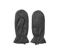 Pieces Manoplas de mujer de piel. Negro M