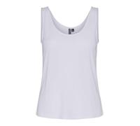 PIECES Pckamala Tank Top Noos BC Camisa Cami, Blanco Brillante, L para Mujer