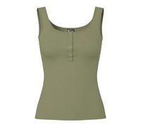 PIECES Mujer Pckitte Tank Top Noos BC Camisa Cami Not Applicable, Verde Liquen Prof, XS