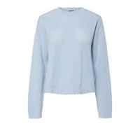 PIECES Mujer Pcscout LS O-Neck Knit BC, Color Azul., S