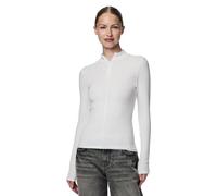 PIECES Mujer Top Manga Larga PCKITTE, Blanco Brillante, XS