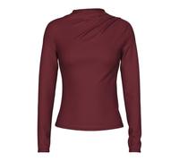 PIECES Mujeres Top de Manga Larga PCMADISON, Puerto Tawny., M