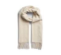 PIECES NAME IT Noos Bc - Bufanda larga para mujer, Blancocap Gris, Talla única