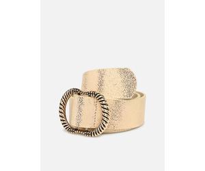 Pieces Nikka Suede Jeans Belt Fc 85 Oro y bronce