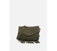 Pieces Nina Suede Fringes Cross Body Fc T.U Verde