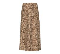 PIECES Noos BC Pcfranan HW - Falda en el Tobillo para Mujer, Black/AOP: Leo, S